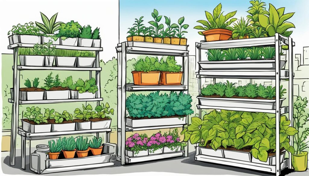 técnicas de cultivo em espaços reduzidos