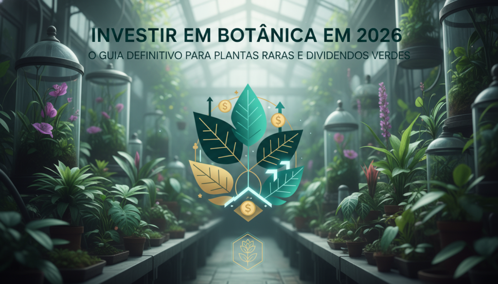 Investir em Botânica em 2026: O Guia Definitivo para Plantas Raras e Dividendos Verdes
